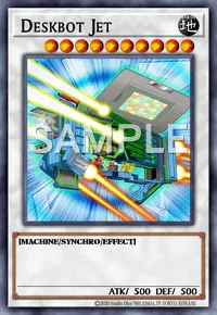 Deskbot Jet, Yu-Gi-Oh! card, EARTH