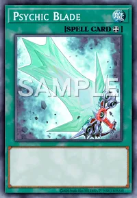 Psychic Blade, Yu-Gi-Oh! card, SPELL
