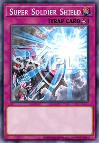 Super Soldier Shield, Yu-Gi-Oh! card, TRAP