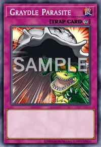 Graydle Parasite, Yu-Gi-Oh! card, TRAP