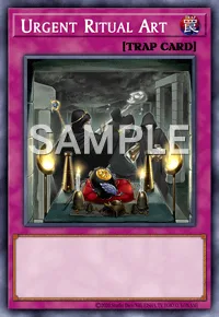 Urgent Ritual Art, Yu-Gi-Oh! card, TRAP