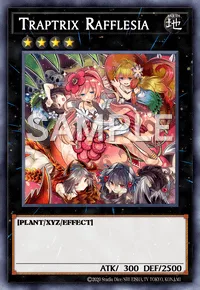 Traptrix Rafflesia, Yu-Gi-Oh! card, EARTH