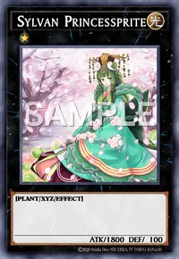 Sylvan Princessprite, Yu-Gi-Oh! card, LIGHT
