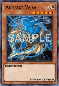 Artifact Vajra, Yu-Gi-Oh! card, LIGHT