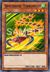 Speedroid Terrortop, Yu-Gi-Oh! card, WIND