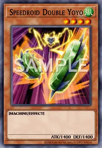 Speedroid Double Yoyo, Yu-Gi-Oh! card, WIND