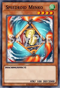 Speedroid Menko, Yu-Gi-Oh! card, WIND