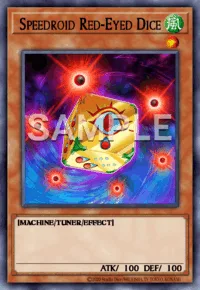 Speedroid Red-Eyed Dice, Yu-Gi-Oh! card, WIND