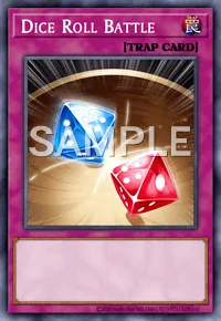 Dice Roll Battle, Yu-Gi-Oh! card, TRAP