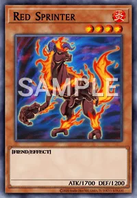 Red Sprinter, Yu-Gi-Oh! card, FIRE