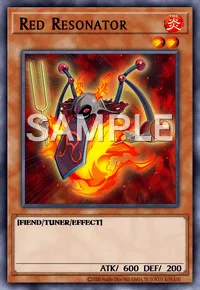 Red Resonator, Yu-Gi-Oh! card, FIRE