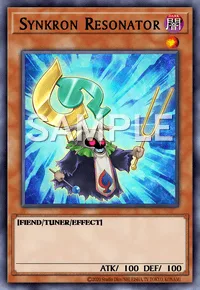Synkron Resonator, Yu-Gi-Oh! card, DARK