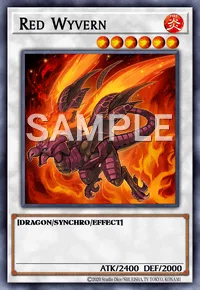 Red Wyvern, Yu-Gi-Oh! card, FIRE