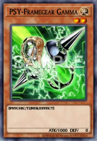 PSY-Framegear Gamma, Yu-Gi-Oh! card, LIGHT