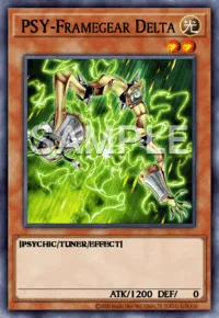 PSY-Framegear Delta, Yu-Gi-Oh! card, LIGHT