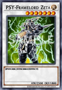PSY-Framelord Zeta, Yu-Gi-Oh! card, LIGHT