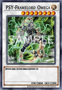 PSY-Framelord Omega, Yu-Gi-Oh! card, LIGHT