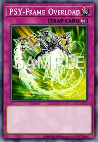 PSY-Frame Overload, Yu-Gi-Oh! card, TRAP