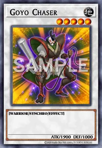 Goyo Chaser, Yu-Gi-Oh! card, EARTH