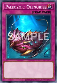 Paleozoic Olenoides, Yu-Gi-Oh! card, TRAP