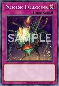 Paleozoic Hallucigenia, Yu-Gi-Oh! card, TRAP