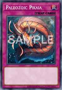 Paleozoic Pikaia, Yu-Gi-Oh! card, TRAP
