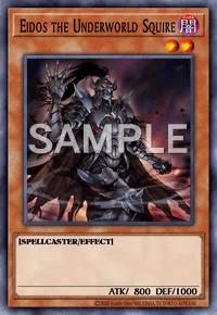 Eidos the Underworld Squire, Yu-Gi-Oh! card, DARK