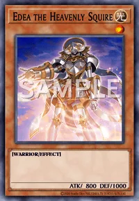 Edea the Heavenly Squire, Yu-Gi-Oh! card, LIGHT