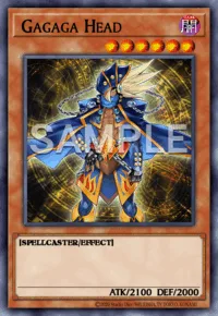Gagaga Head, Yu-Gi-Oh! card, DARK