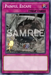 Painful Escape, Yu-Gi-Oh! card, TRAP