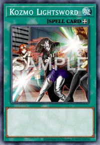 Kozmo Lightsword, Yu-Gi-Oh! card, SPELL