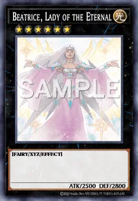Beatrice, Lady of the Eternal, Yu-Gi-Oh! card, LIGHT