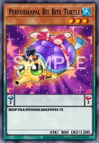 Performapal Bit Bite Turtle, Yu-Gi-Oh! card, WATER