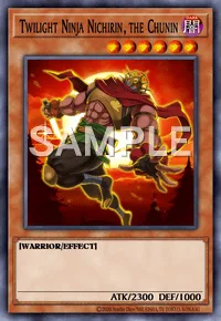 Twilight Ninja Nichirin, the Chunin, Yu-Gi-Oh! card, DARK