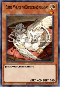 Buster Whelp of the Destruction Swordsman, Yu-Gi-Oh! card, LIGHT