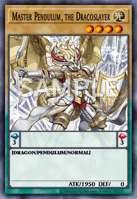 Master Pendulum, the Dracoslayer, Yu-Gi-Oh! card, LIGHT