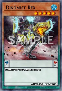 Dinomist Rex, Yu-Gi-Oh! card, WATER