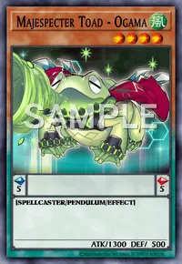 Majespecter Toad - Ogama, Yu-Gi-Oh! card, WIND