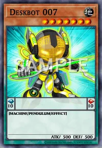 Deskbot 007, Yu-Gi-Oh! card, EARTH