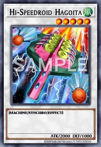 Hi-Speedroid Hagoita, Yu-Gi-Oh! card, WIND