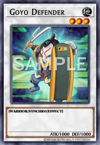 Goyo Defender, Yu-Gi-Oh! card, EARTH