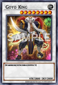 Goyo King, Yu-Gi-Oh! card, EARTH