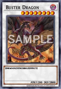Buster Dragon, Yu-Gi-Oh! card, DARK