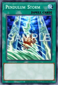 Pendulum Storm, Yu-Gi-Oh! card, SPELL