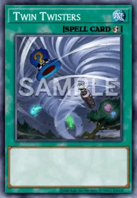 Twin Twisters, Yu-Gi-Oh! card, SPELL