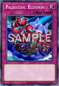 Paleozoic Eldonia, Yu-Gi-Oh! card, TRAP