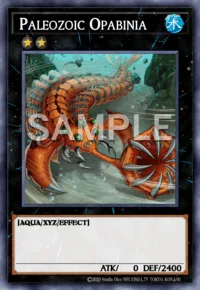 Paleozoic Opabinia, Yu-Gi-Oh! card, WATER