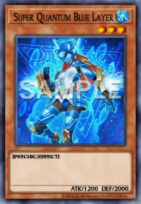 Super Quantum Blue Layer, Yu-Gi-Oh! card, WATER