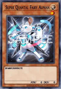 Super Quantal Fairy Alphan, Yu-Gi-Oh! card, LIGHT