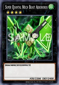 Super Quantal Mech Beast Aeroboros, Yu-Gi-Oh! card, WIND